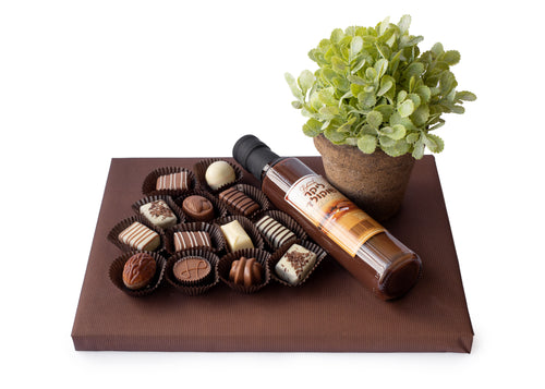 Decorative Plant and Chocolates