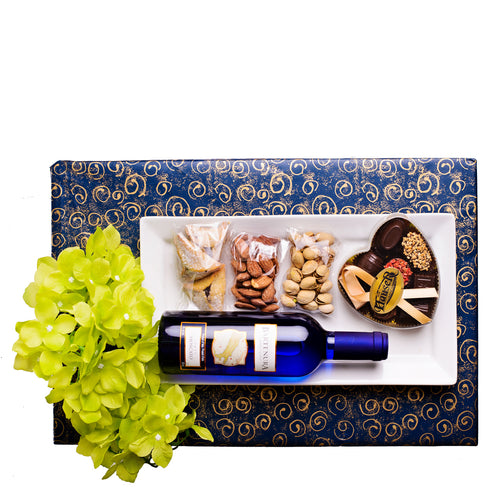 White ceramic rectangular plate