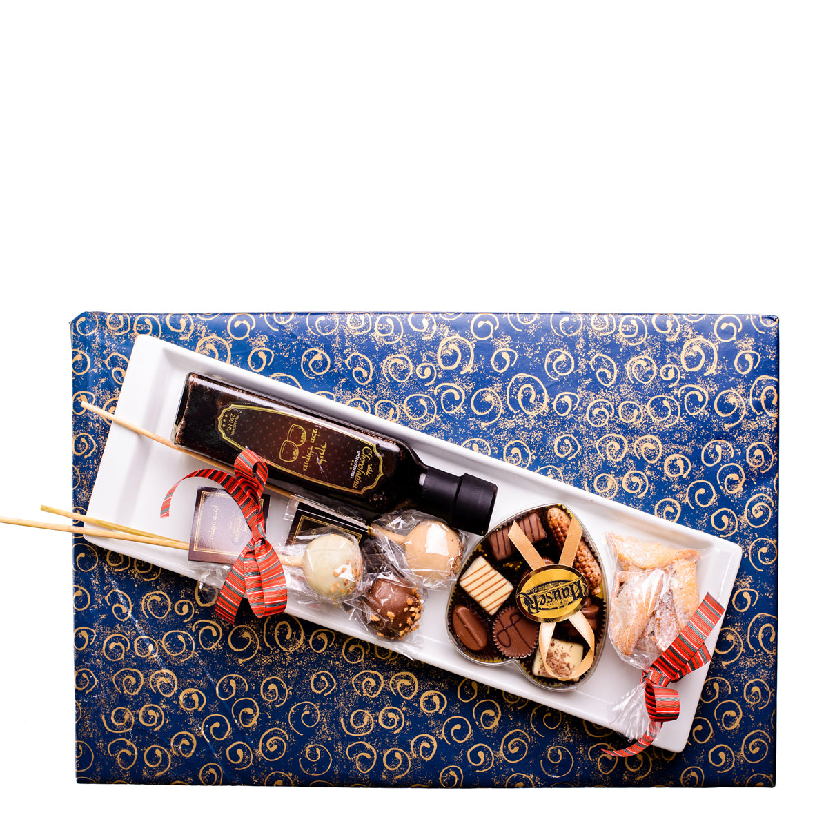 Long White Ceramic Tray